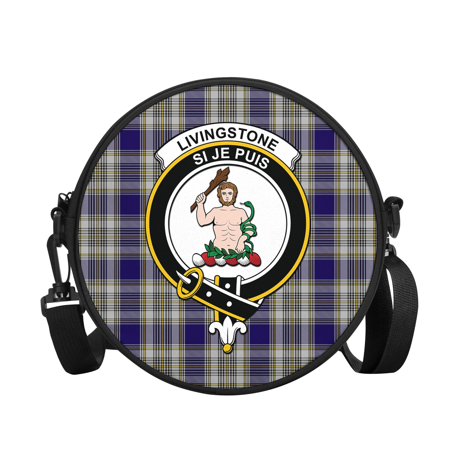 livingston-dress-tartan-round-satchel-bags-with-family-crest