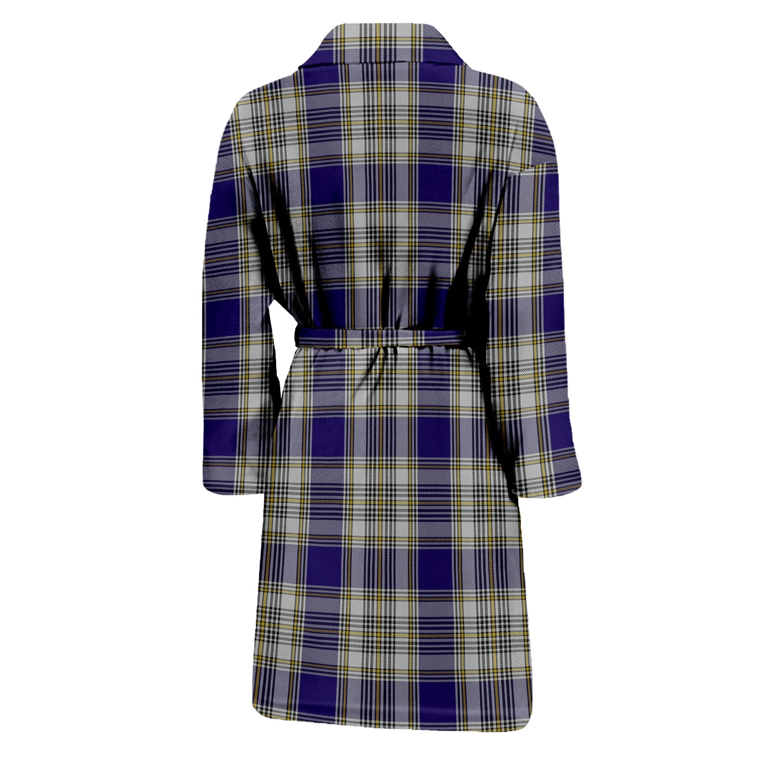 Livingstone Dress Tartan Bathrobe with Family Crest - Tartan Vibes Clothing