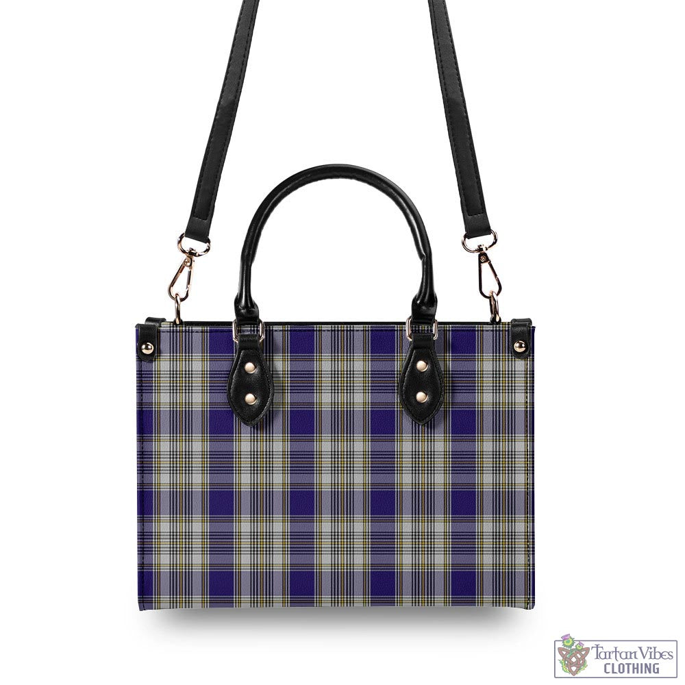 Tartan Vibes Clothing Livingston Dress Tartan Luxury Leather Handbags