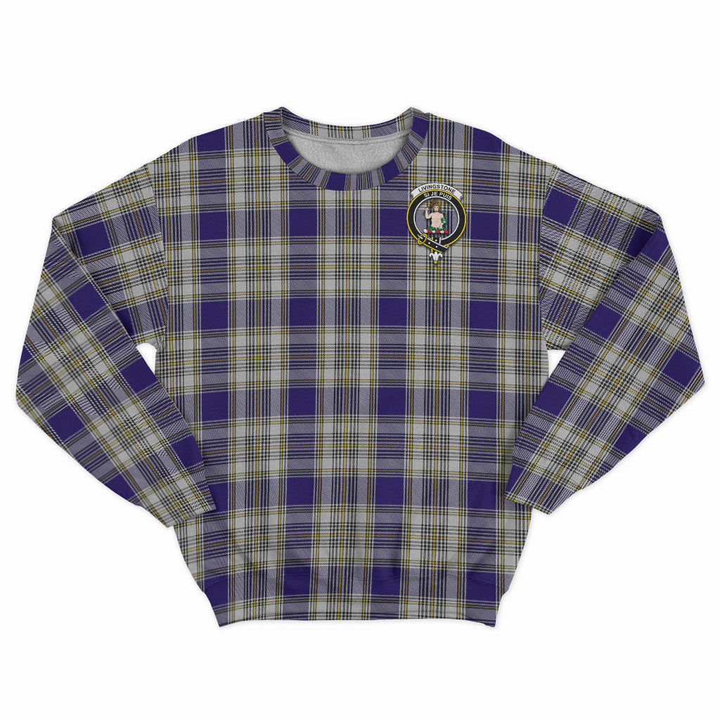 livingston-dress-tartan-sweatshirt-with-family-crest