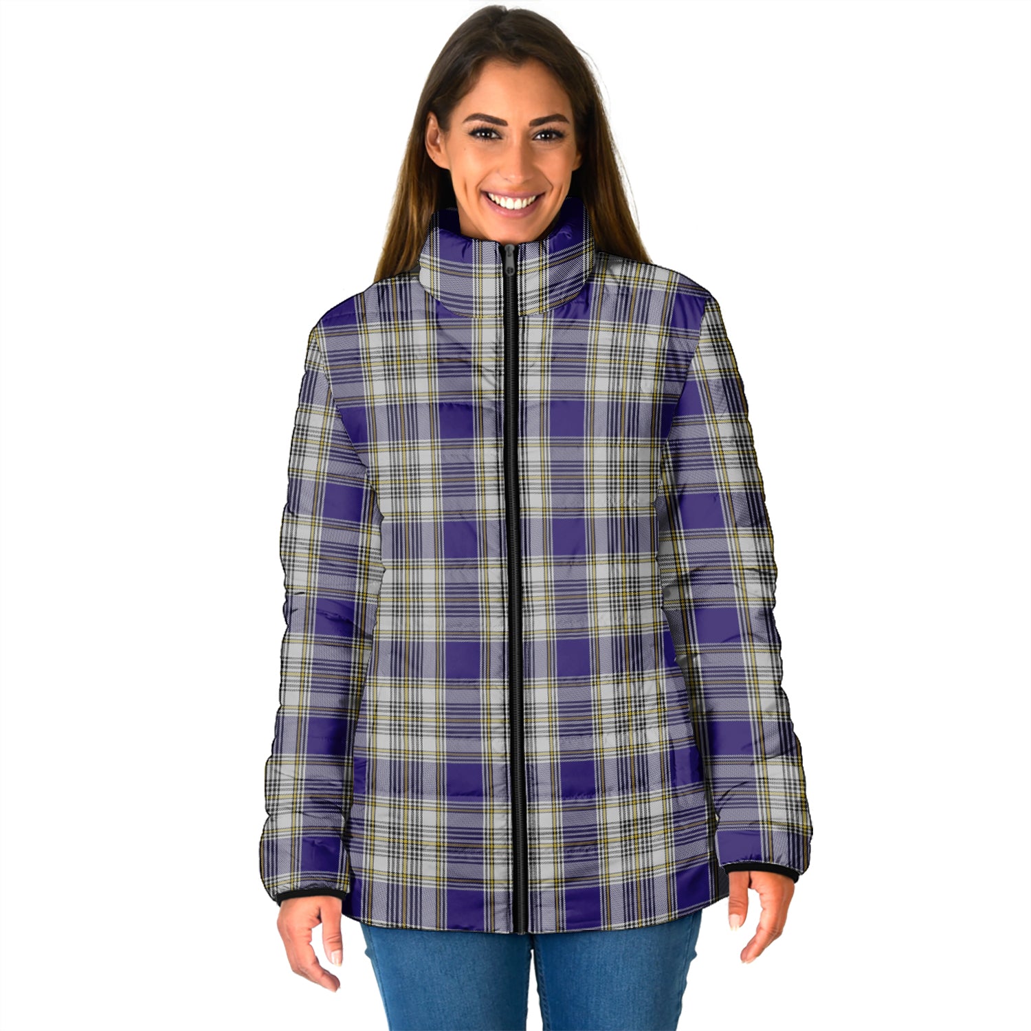 Livingstone Dress Tartan Padded Jacket - Tartan Vibes Clothing