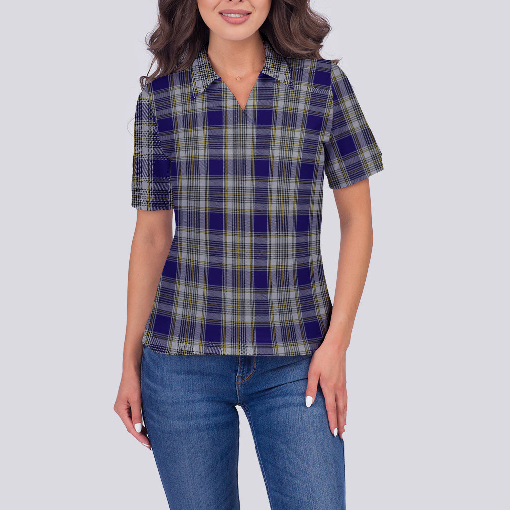 Livingstone Dress Tartan Polo Shirt For Women - Tartan Vibes Clothing