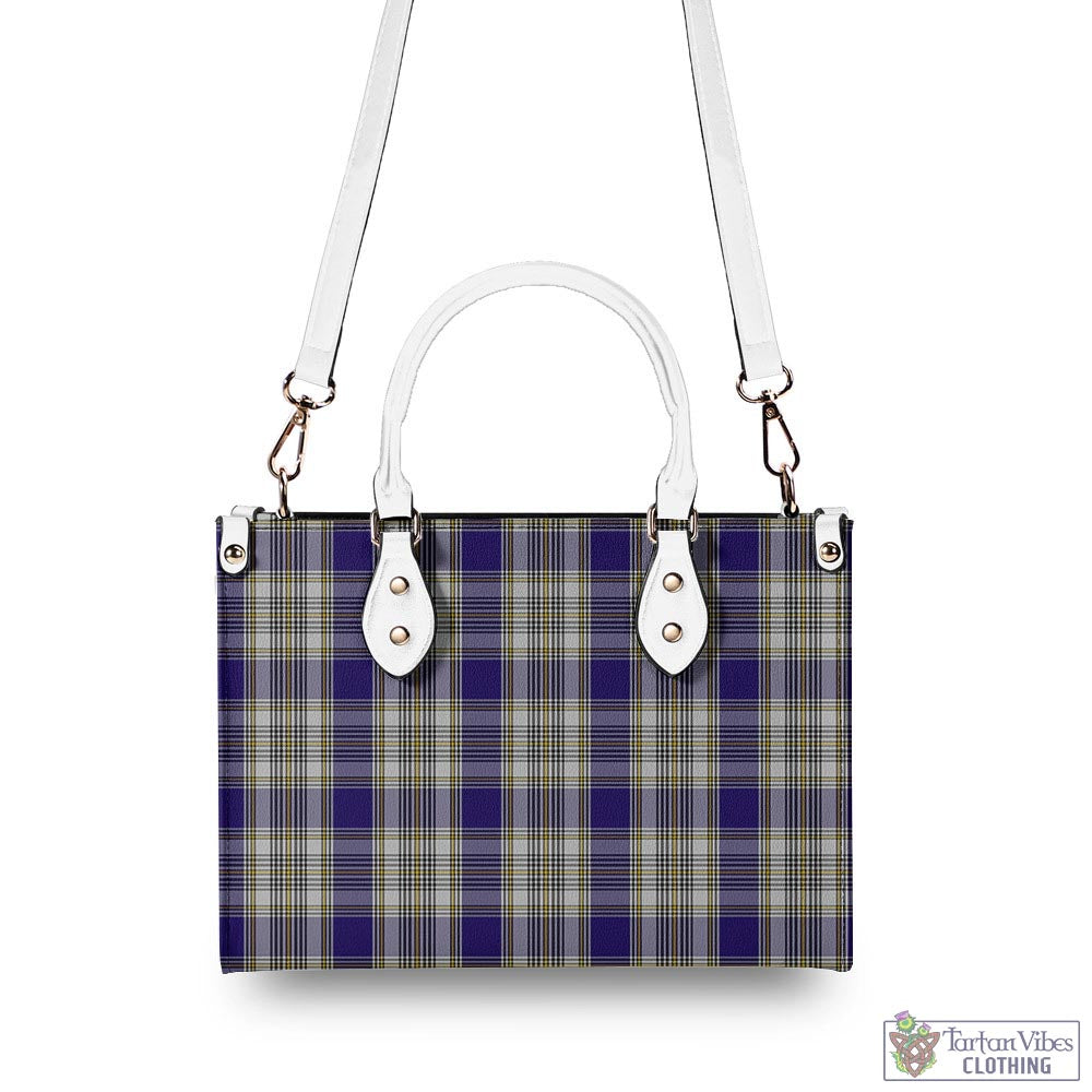 Tartan Vibes Clothing Livingston Dress Tartan Luxury Leather Handbags