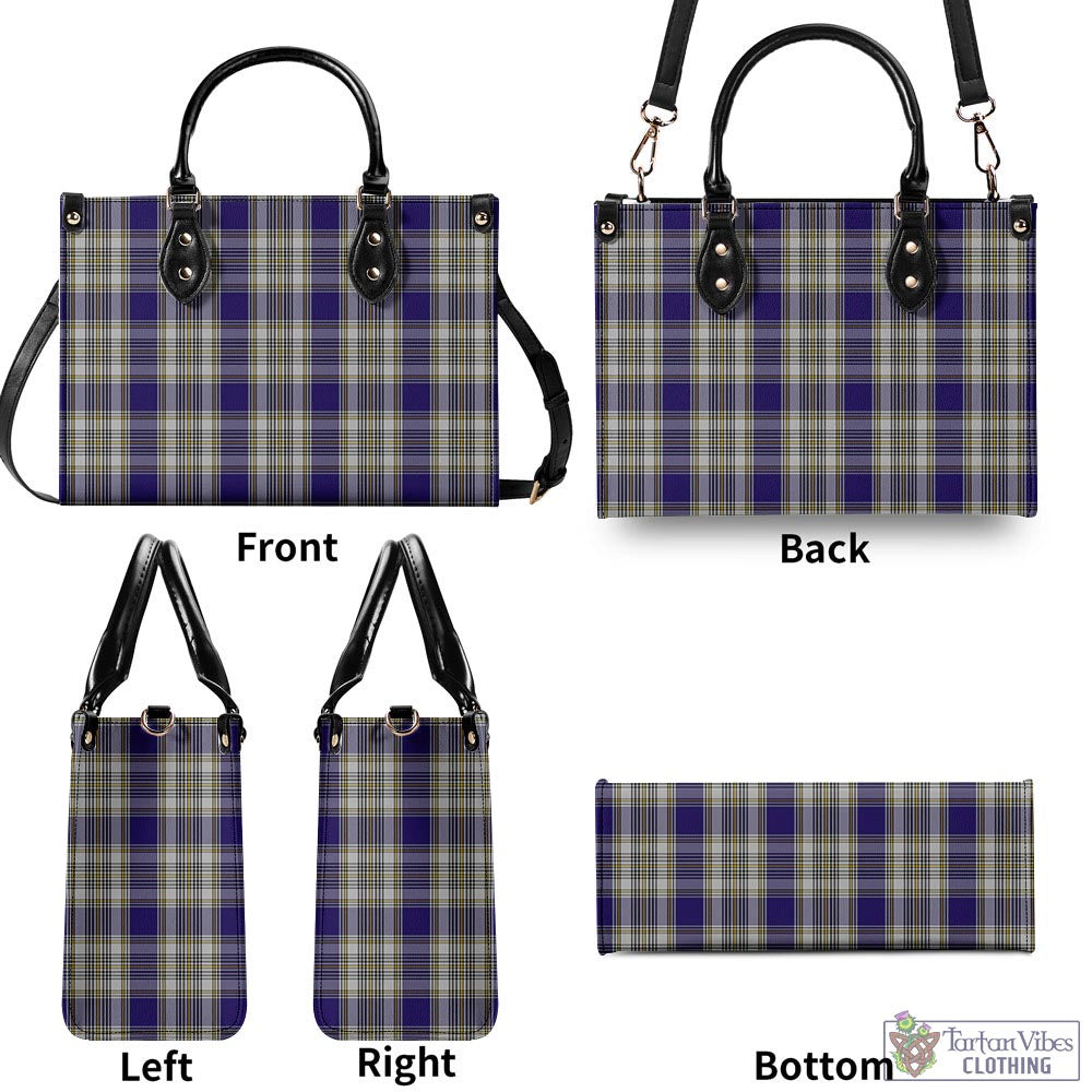 Tartan Vibes Clothing Livingston Dress Tartan Luxury Leather Handbags