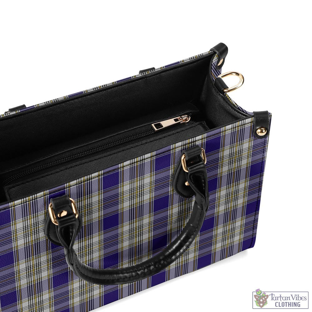 Tartan Vibes Clothing Livingston Dress Tartan Luxury Leather Handbags