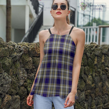 Livingstone Dress Tartan Loose Halter Neck Camisole