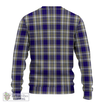 Livingstone Dress Tartan Ugly Sweater with Family Crest DNA In Me Style