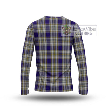 Livingstone Dress Tartan Long Sleeve T-Shirt with Family Crest DNA In Me Style