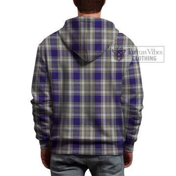 Livingstone Dress Tartan Hoodie with Family Crest DNA In Me Style