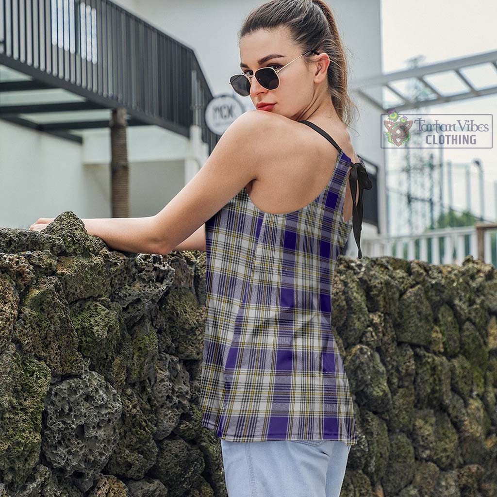 Tartan Vibes Clothing Livingstone Dress Tartan Loose Halter Neck Camisole