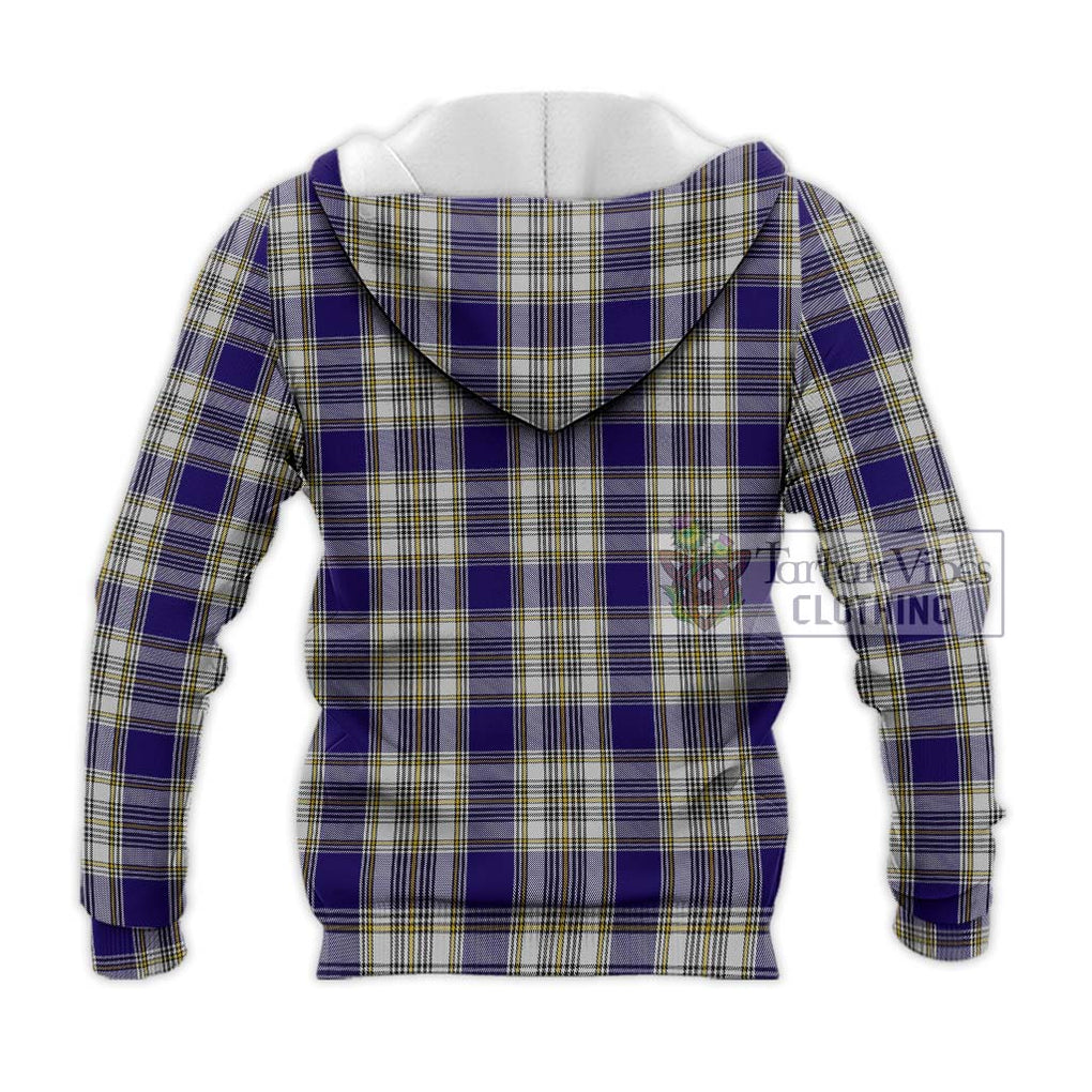 Livingstone Dress Tartan Knitted Hoodie with Family Crest DNA In Me Style - Tartanvibesclothing Shop