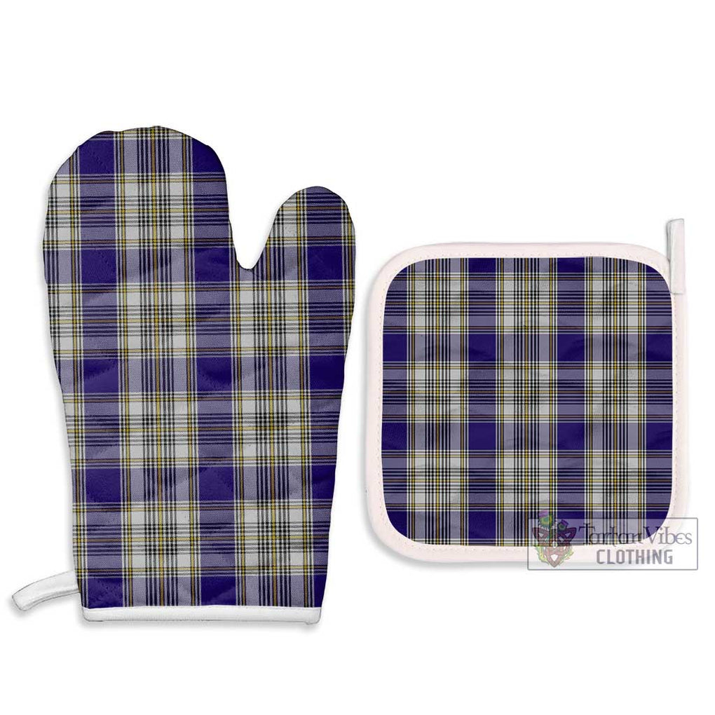 Livingstone Dress Tartan Combo Oven Mitt & Pot-Holder Combo 1 Oven Mitt & 2 Pot-Holder White - Tartan Vibes Clothing