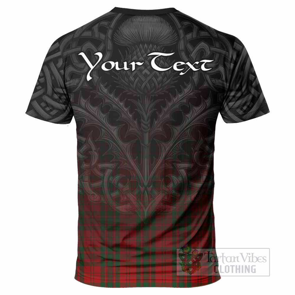 Tartan Vibes Clothing Livingstone (Livingston) Tartan T-Shirt with Family Crest Celtic Thistle Vibes