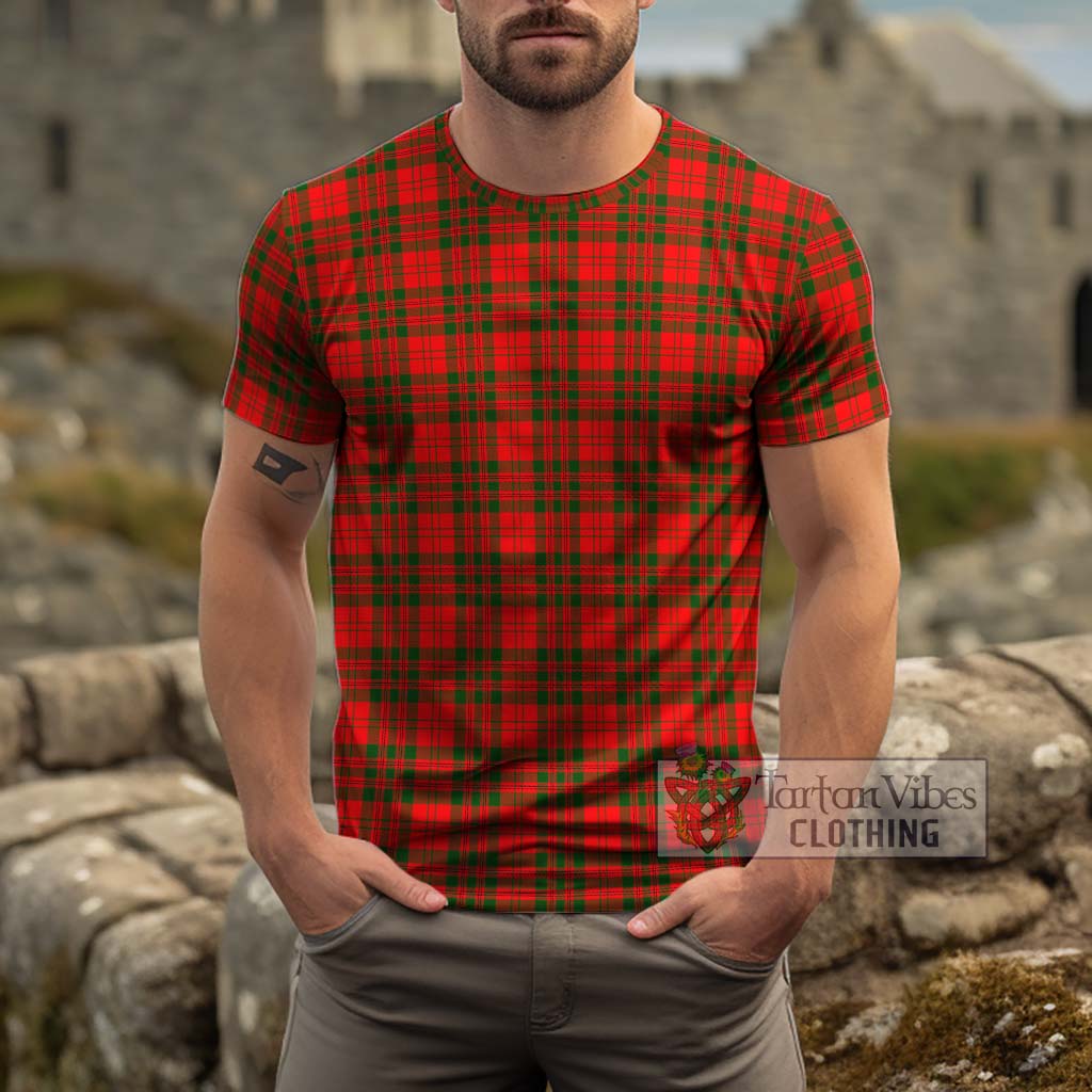 Livingstone Modern Tartan Cotton T-Shirt Men's Shirt - Tartanvibesclothing Shop