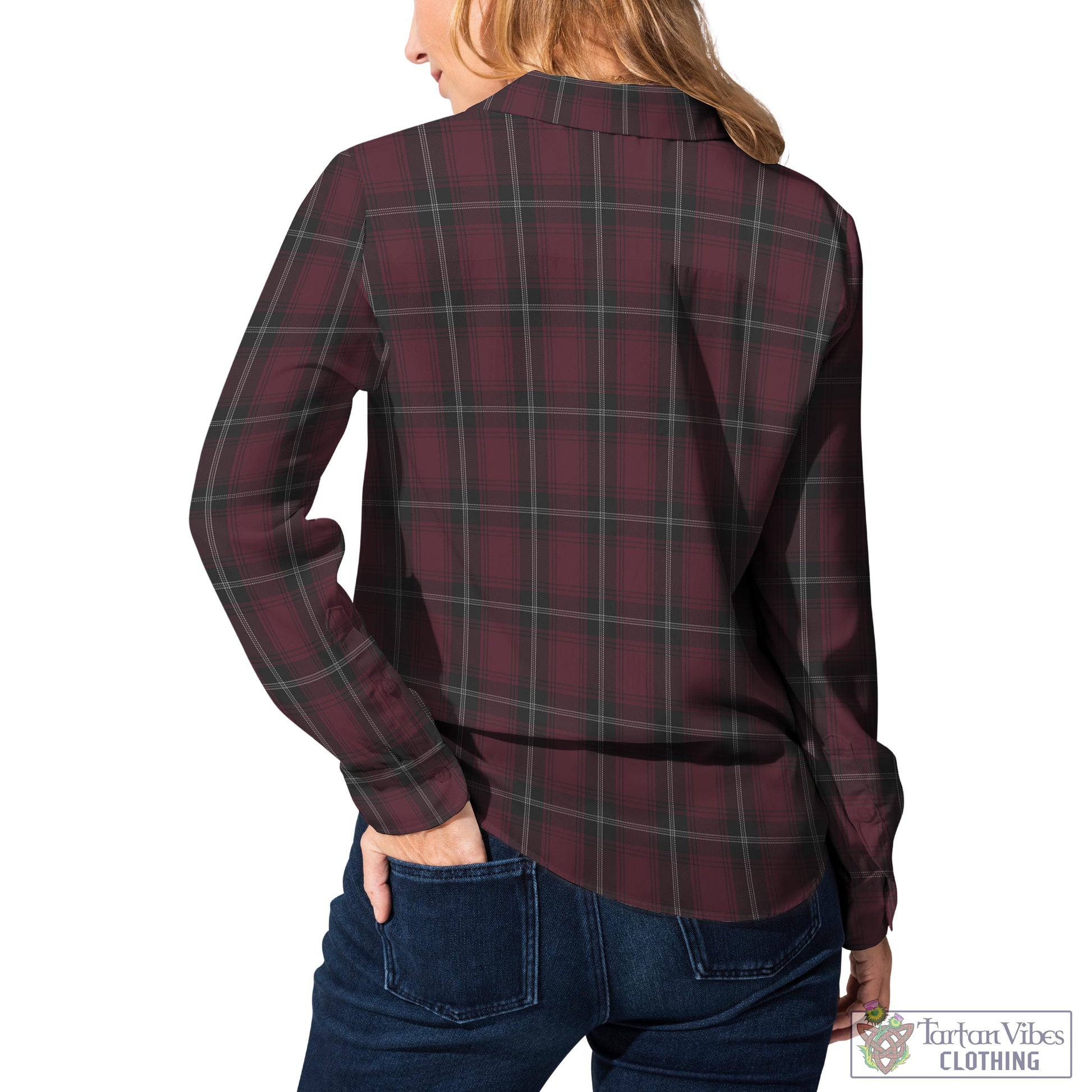 Llewellen of Wales Tartan Womens Casual Shirt