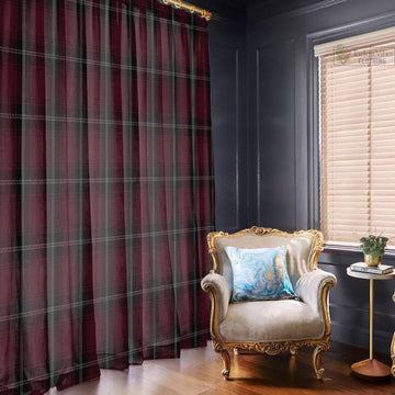 Llewellen of Wales Tartan Window Curtain