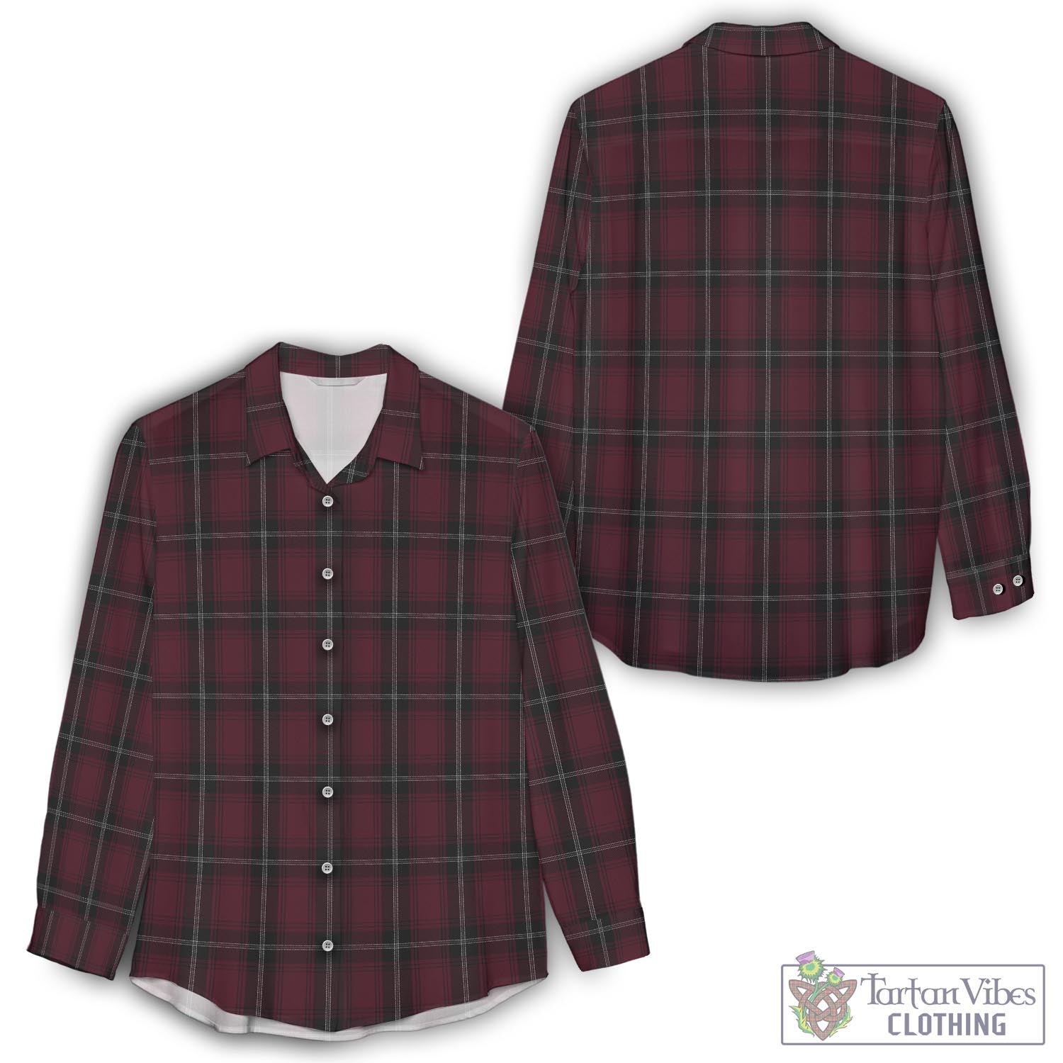 Llewellen of Wales Tartan Womens Casual Shirt