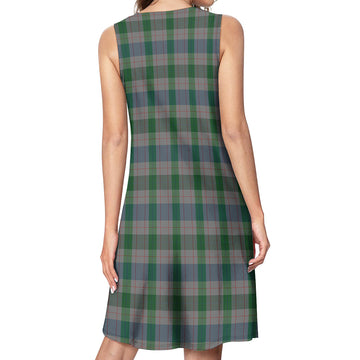 Lloyd of Wales Tartan Womens Casual Dresses