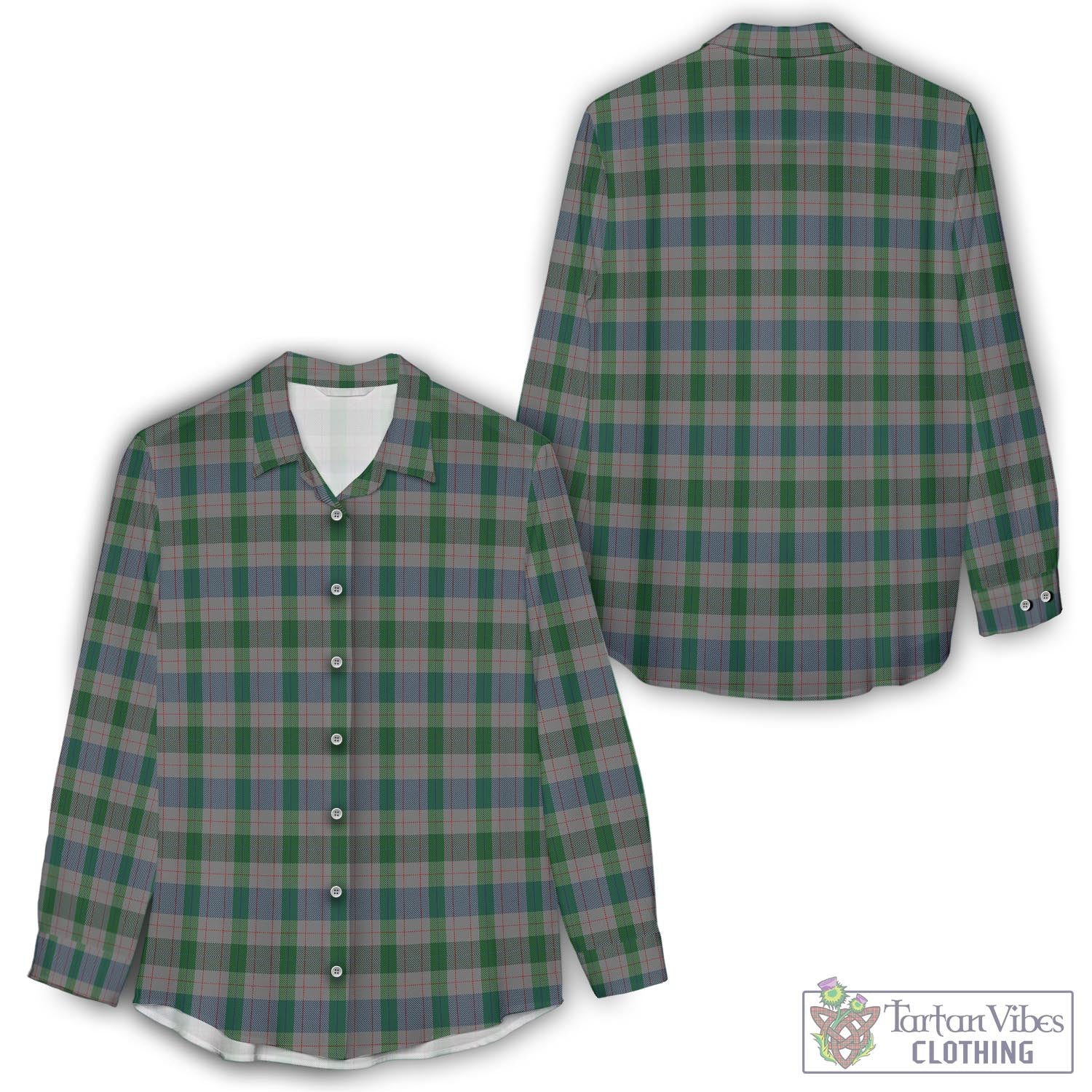 Lloyd of Wales Tartan Womens Casual Shirt