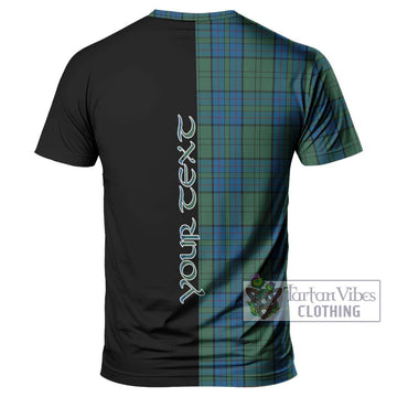 Lockhart Tartan T-Shirt with Family Crest and Half Of Me Style