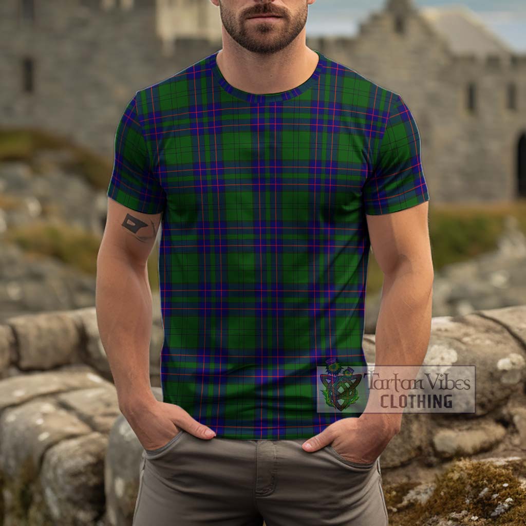 Lockhart Modern Tartan Cotton T-Shirt Men's Shirt - Tartanvibesclothing Shop