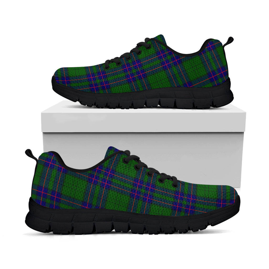 Lockhart Modern Tartan Sneakers Kid's Sneakers - Tartan Vibes Clothing