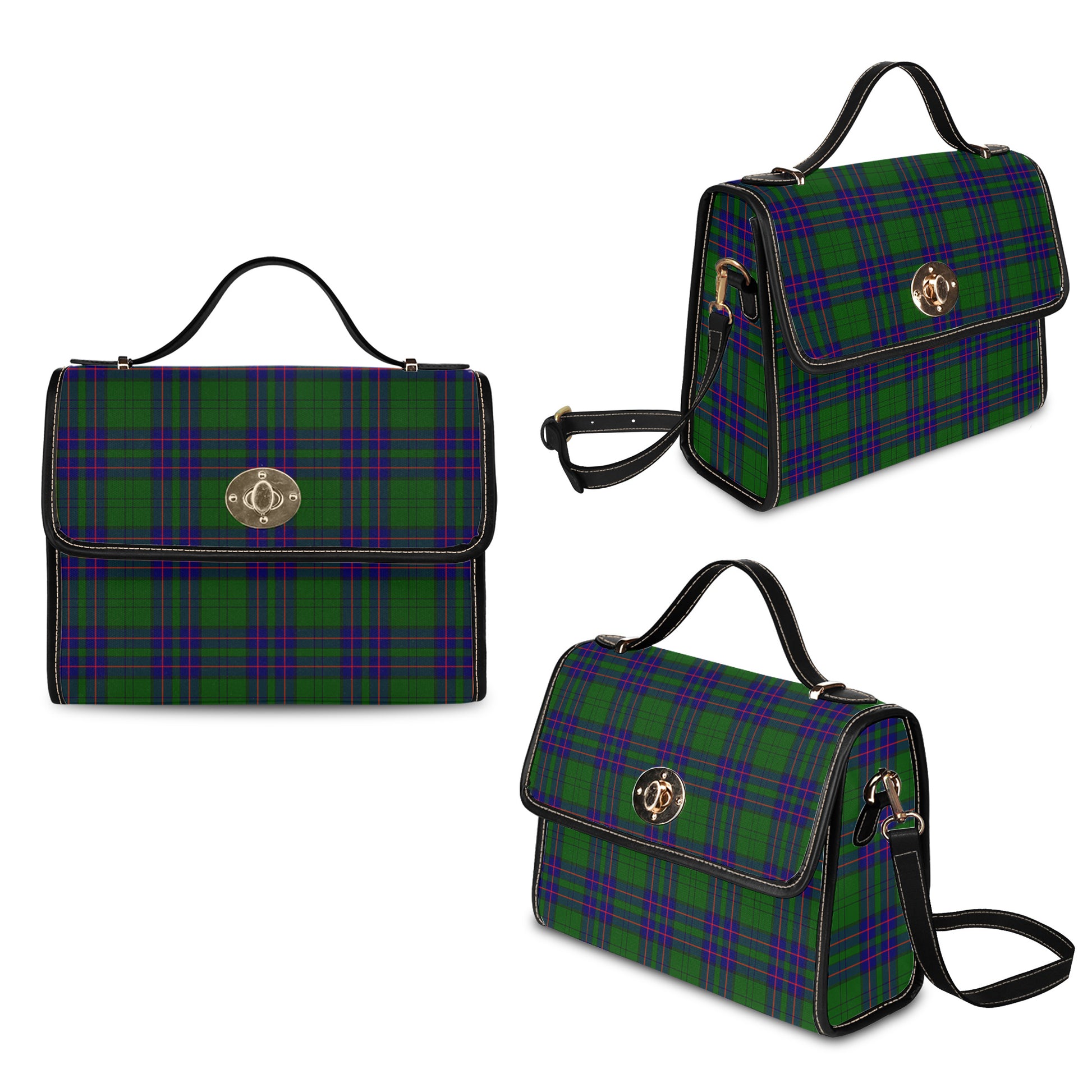 lockhart-modern-tartan-leather-strap-waterproof-canvas-bag