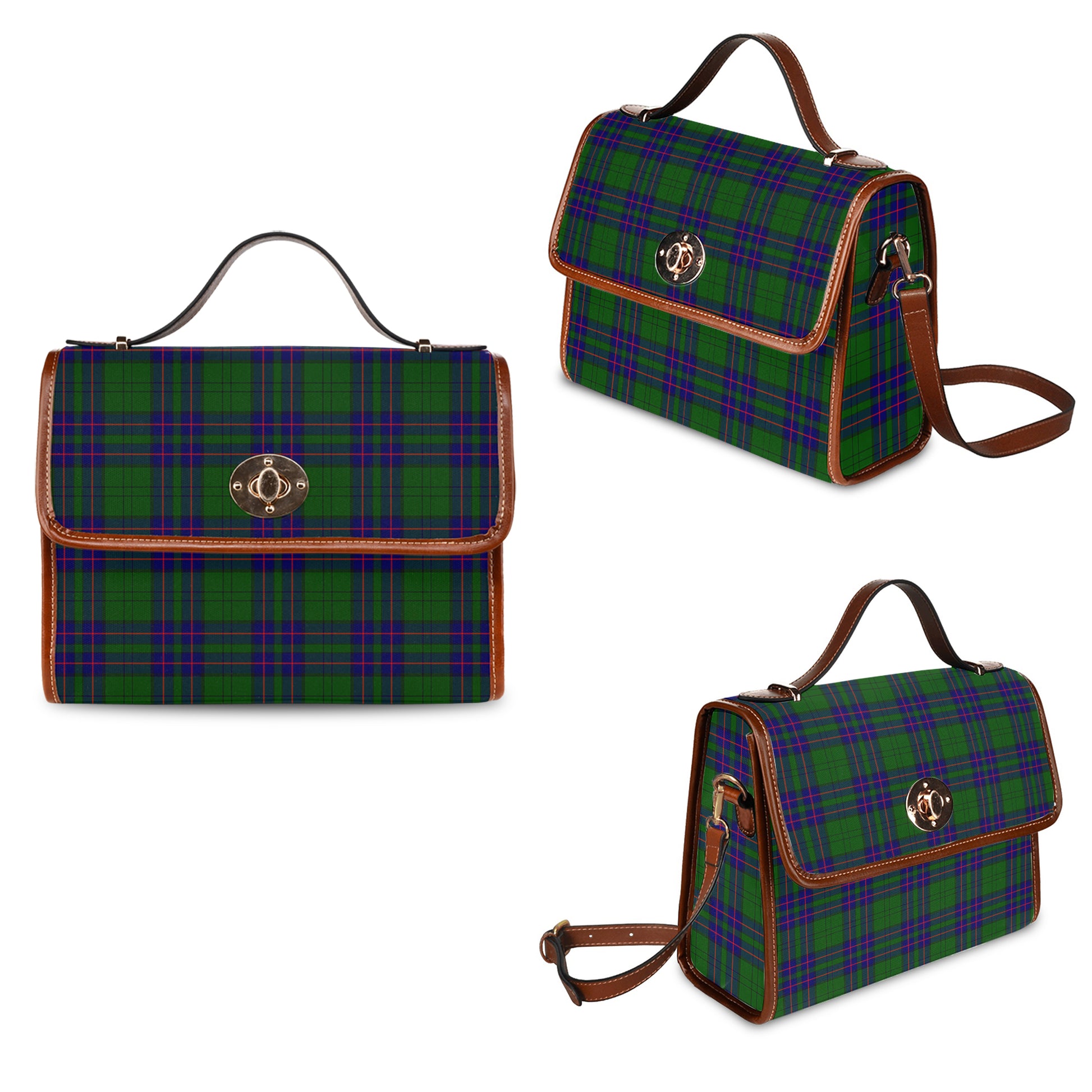 lockhart-modern-tartan-leather-strap-waterproof-canvas-bag