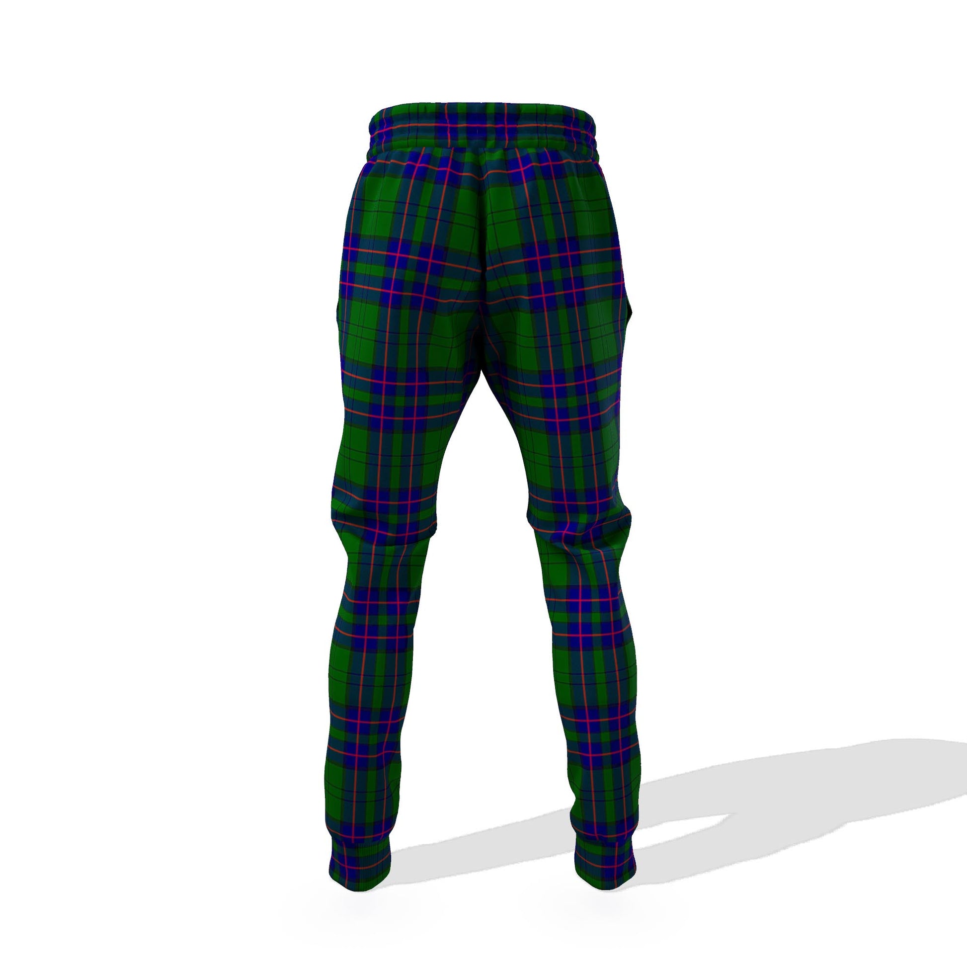 Lockhart Modern Tartan Joggers Pants with Family Crest 6XL - Tartan Vibes Clothing