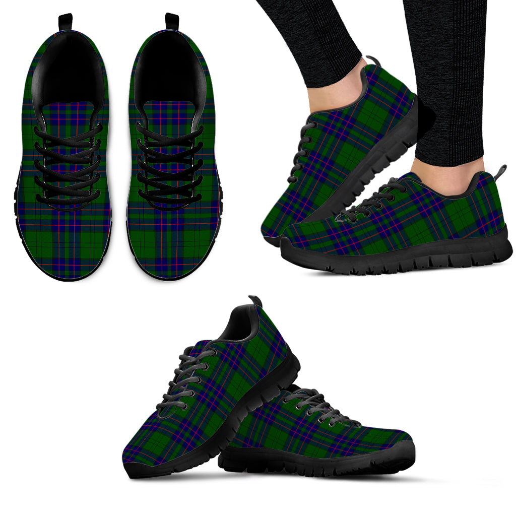 Lockhart Modern Tartan Sneakers - Tartan Vibes Clothing