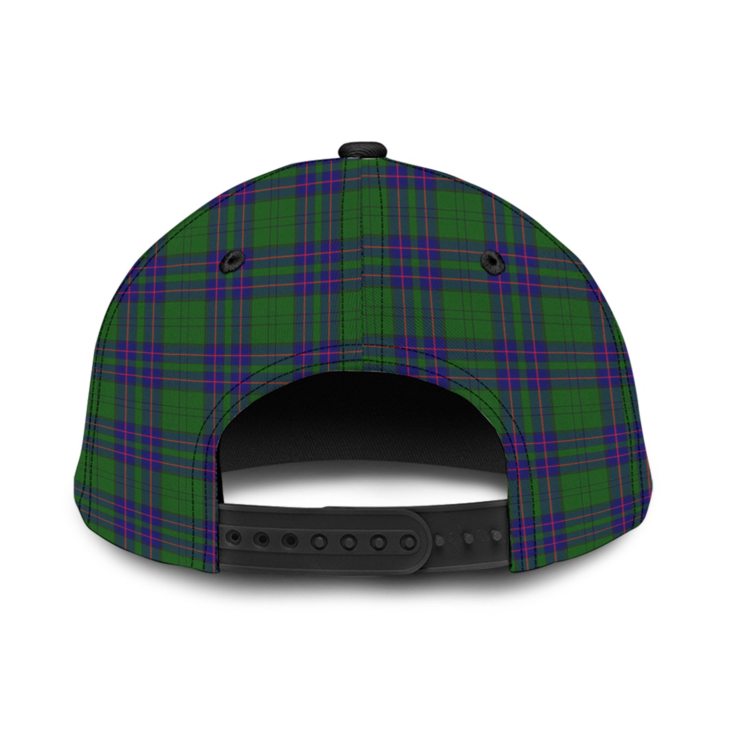 Lockhart Modern Tartan Classic Cap with Family Crest - Tartan Vibes Clothing