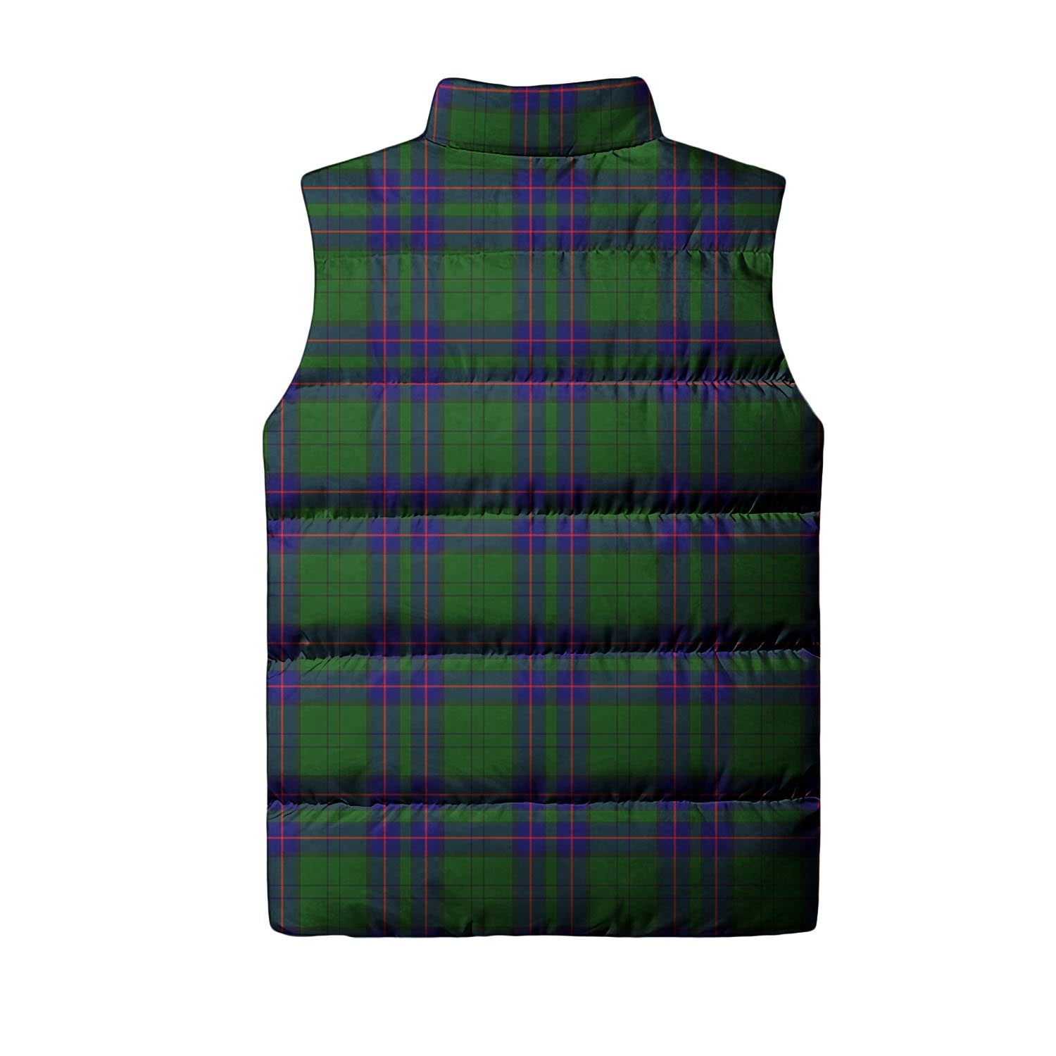 Lockhart Modern Tartan Sleeveless Puffer Jacket - Tartanvibesclothing