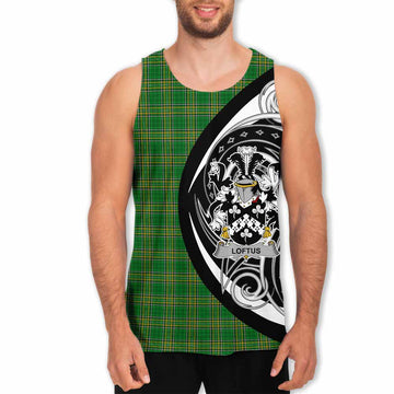 Loftus Irish Clan Men's Tank Top Celtic Circle Style Men - Tartan Vibes Clothing