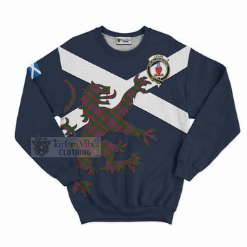 Logan Tartan Lion Rampant Sweatshirt  Proudly Display Your Heritage with Alba Gu Brath and Clan Name