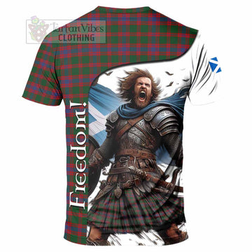 Logan Crest Tartan T-Shirt Inspired by the Freedom of Scottish Warrior