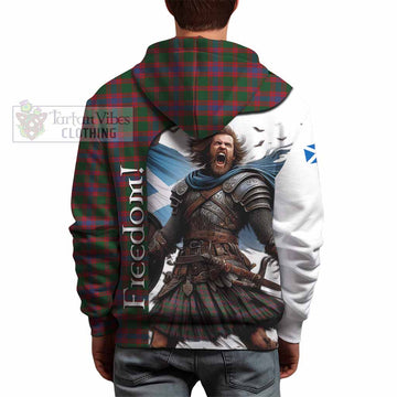 Logan Crest Tartan Hoodie Inspired by the Freedom of Scottish Warrior