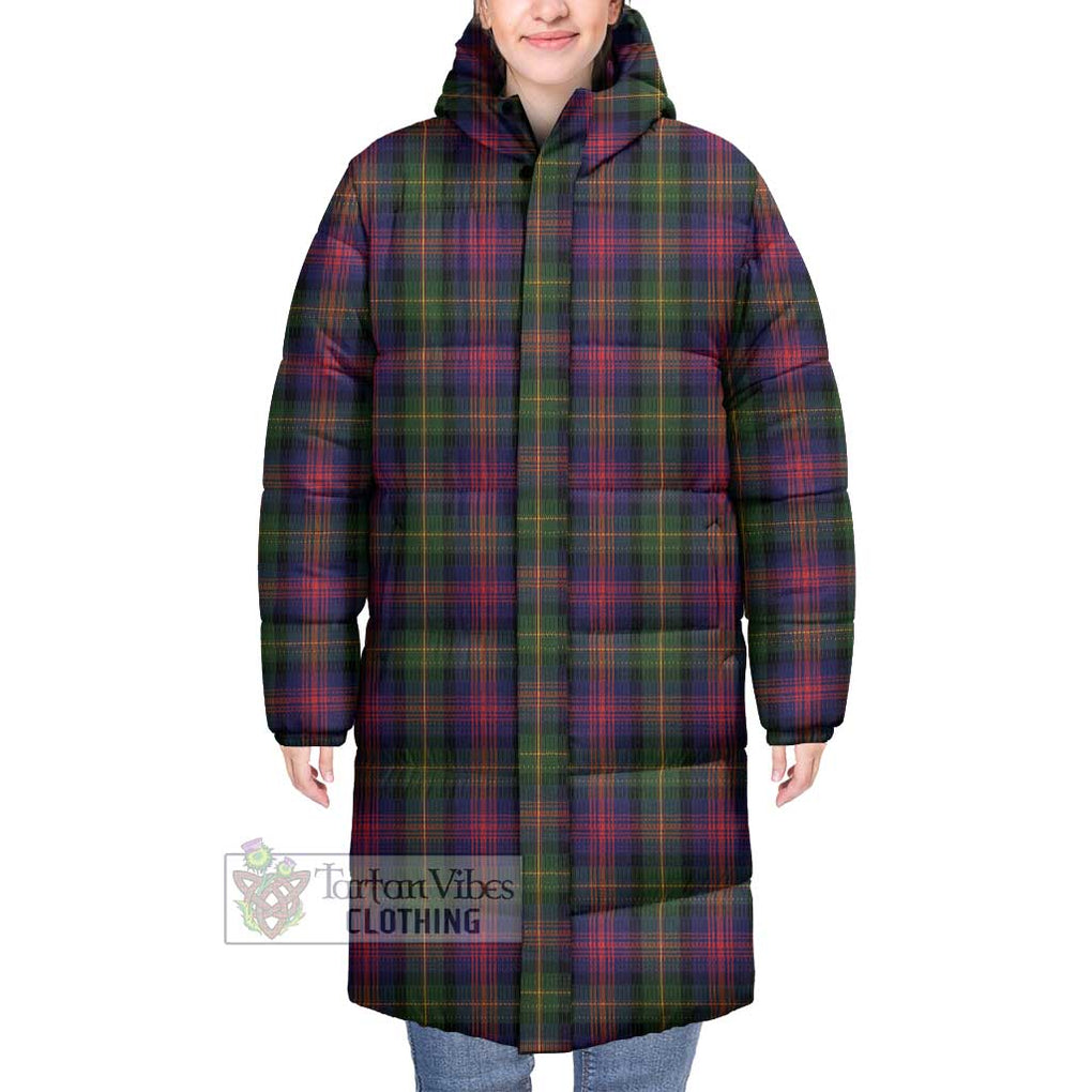 Tartan Vibes Clothing Logan Tartan Long Down Jacket