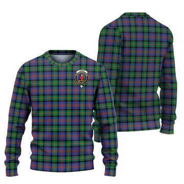 Logan Ancient Tartan Ugly Sweater with Family Crest