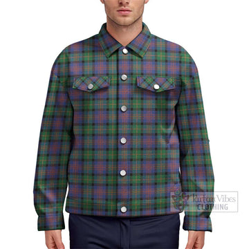 Logan Ancient Tartan Unisex Lapel Cotton Jacket