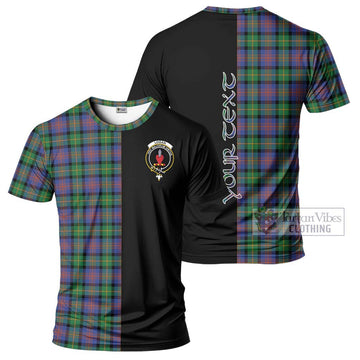 Logan Ancient Tartan T-Shirt with Family Crest and Half Of Me Style