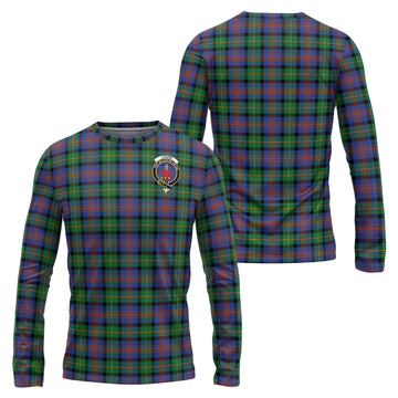 Logan Ancient Tartan Long Sleeve T-Shirt with Family Crest