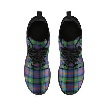 Logan Ancient Tartan Leather Boots