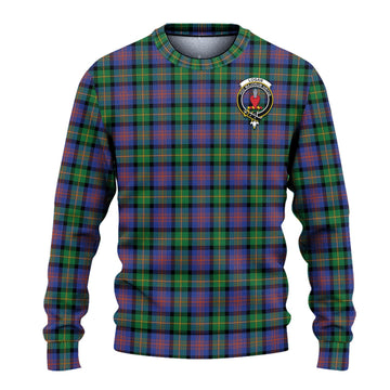 Logan Ancient Tartan Ugly Sweater with Family Crest