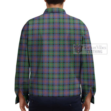 Logan Ancient Tartan Unisex Lapel Cotton Jacket