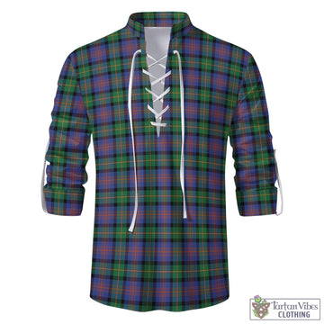 Logan Ancient Tartan Men's Scottish Traditional Jacobite Ghillie Kilt Shirt