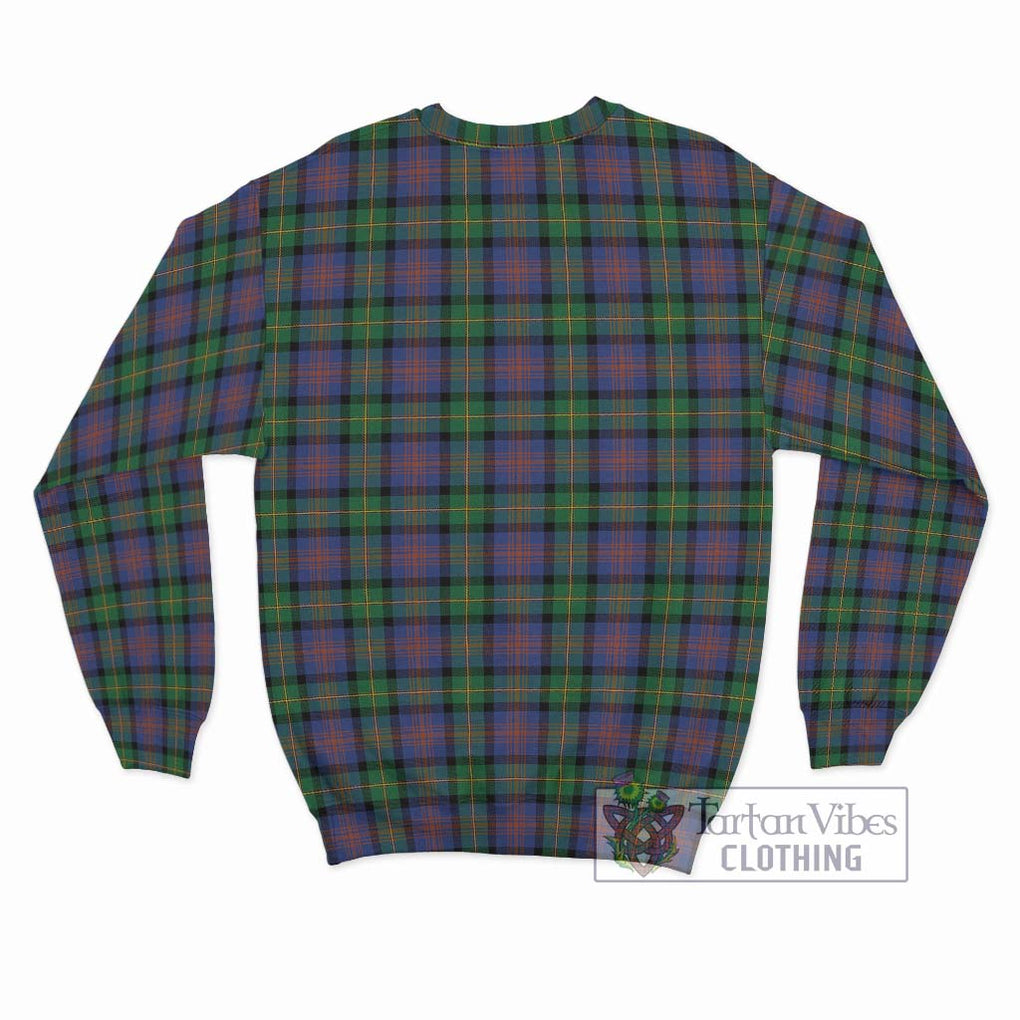 Logan Ancient Tartan Sweatshirt with Family Crest DNA In Me Style - Tartanvibesclothing Shop