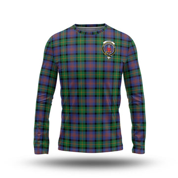 Logan Ancient Tartan Long Sleeve T-Shirt with Family Crest