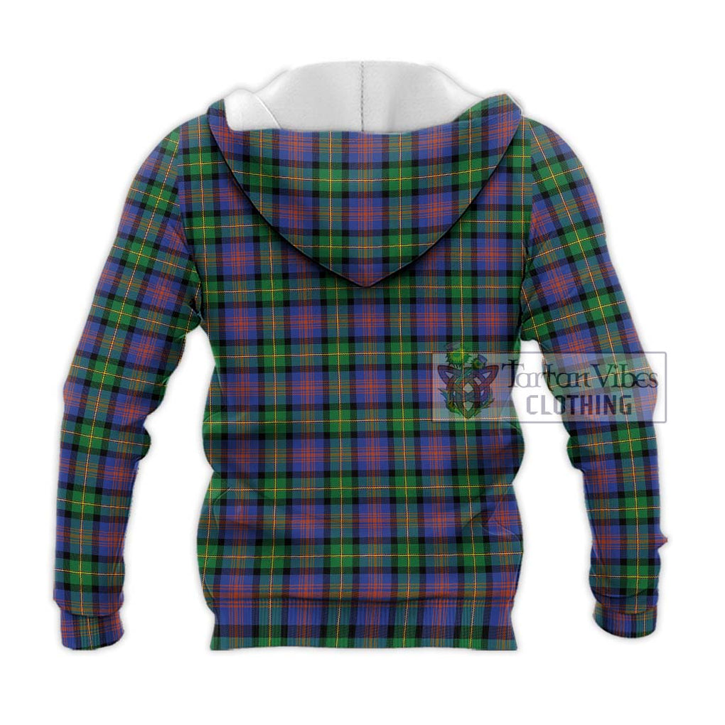 Logan Ancient Tartan Knitted Hoodie with Family Crest DNA In Me Style - Tartanvibesclothing Shop