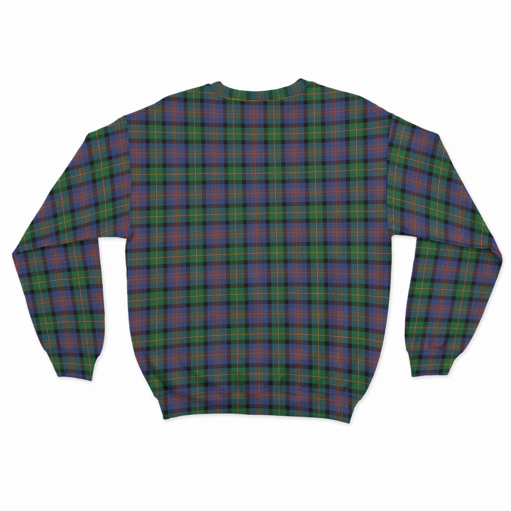 Logan Ancient Tartan Sweatshirt with Family Crest - Tartan Vibes Clothing