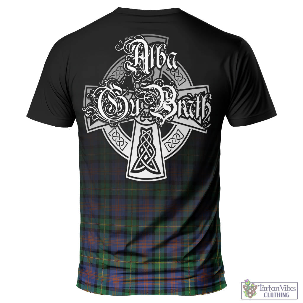 Tartan Vibes Clothing Logan Ancient Tartan T-Shirt Featuring Alba Gu Brath Family Crest Celtic Inspired